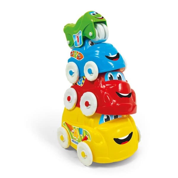 CLEMENTONI Stacking Vehicles (100% Recycled)