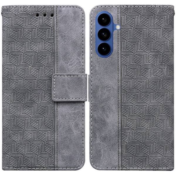 Plånboksfodral för Samsung Galaxy S26 Plus Konstläder med handledsrem - Grå