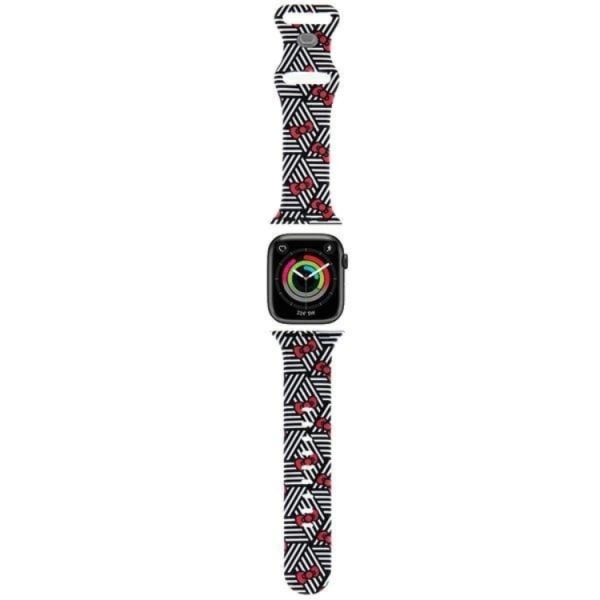 Hello Kitty Apple Watch (38/40/41 mm) Armbånd Buer & Stripes - Sv