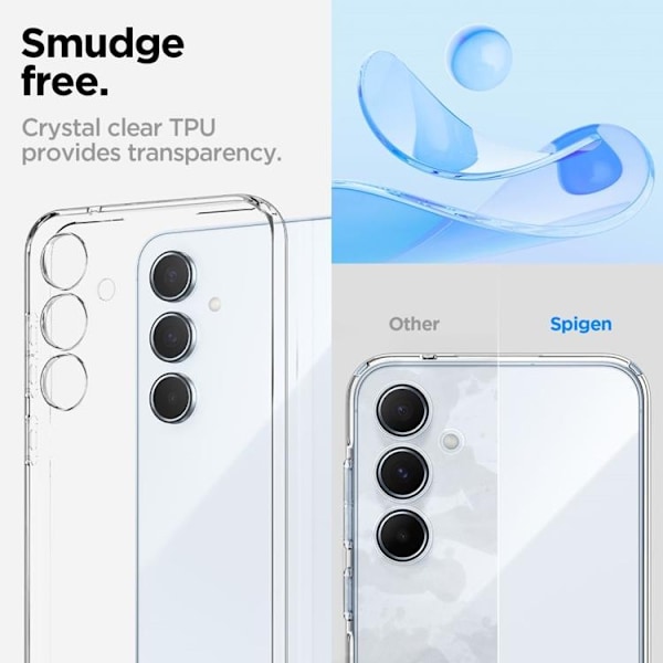 Spigen Galaxy A55 5G Mobilskal Liquid Crystal - Clear
