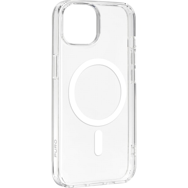 Puro iPhone 15 Plus Mobilskal Magsafe Lite - Transparent