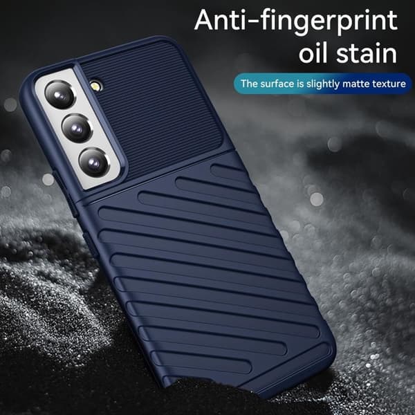 Thunder Twill Cover Galaxy S22 Plus 5G - Blå Blue