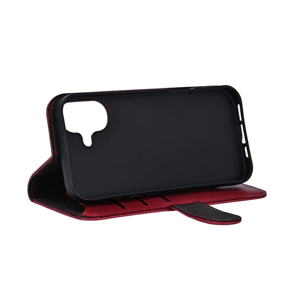 GEAR iPhone 17 Plånboksfodral MagSafe 3 Kortfack Röd