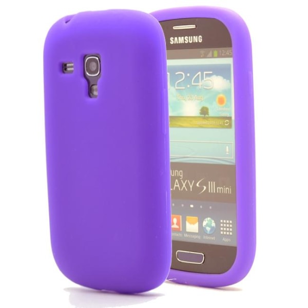 Silikonecover til Samsung Galaxy S3 Mini i8190 (Lilla)