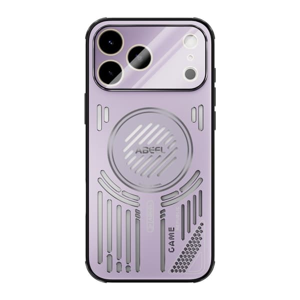 ABEEL Mobilskal till iPhone 17 Pro Aluminium + PC + TPU - Lila