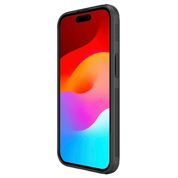 NILLKIN Super Frosted Shield Pro Mobilskal till iPhone 15 - Svart