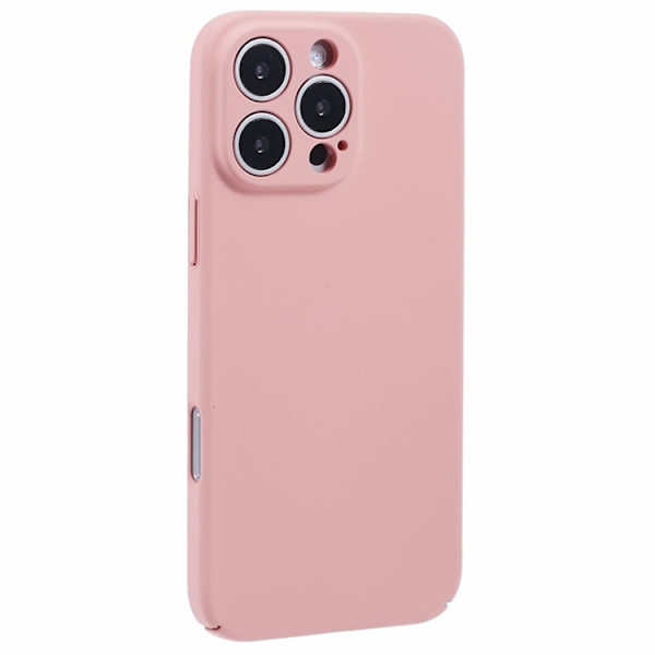 Mobilskal till iPhone 16 Pro Skin-Touch Rubberized PC - Rosa Rosa