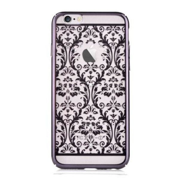 Devia skal med Swarovski-stenar till iPhone 6 / 6S  - Pattern Svart Svart