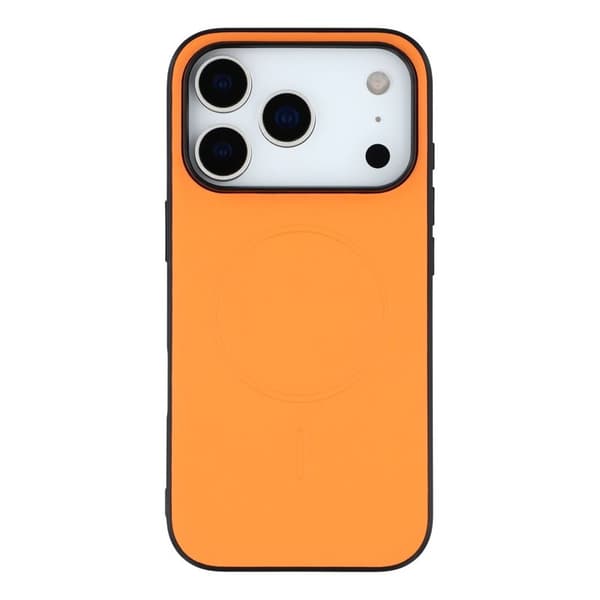 X-LEVEL Mobilskal till iPhone 17 Pro MagSafe PC TPU PU Orange