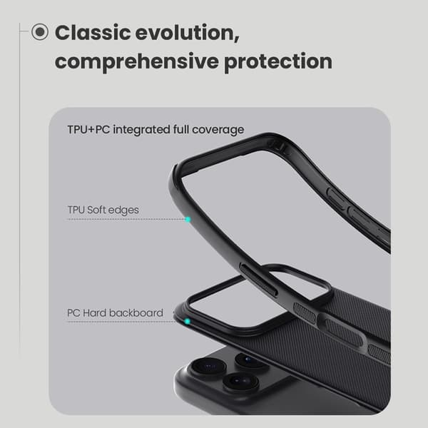 NILLKIN Mobilskal till iPhone 17 Pro Matte - Blå Blå
