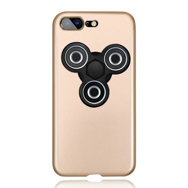 EDC Tri Fidget Spinner Skal till iPhone 7 Plus - Gold