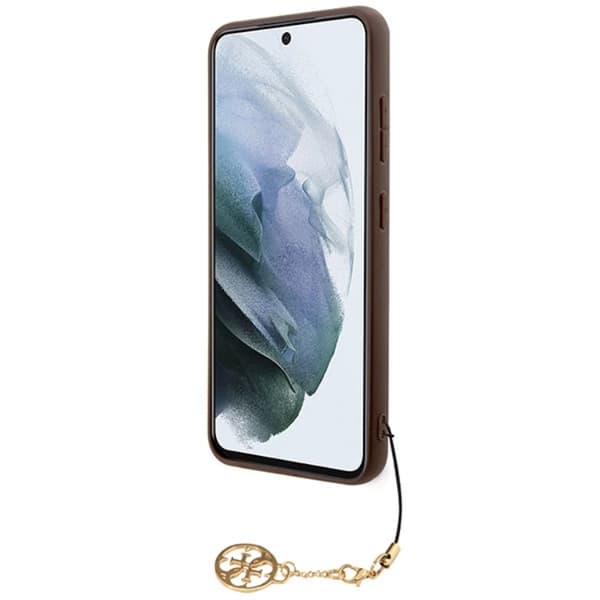 Guess Mobilskal till Galaxy A35 5G Charms Collection - Brun Brun