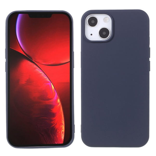 X-LEVEL Mobilskal till iPhone 13 Liquid Silicone Blå 6.1 tum