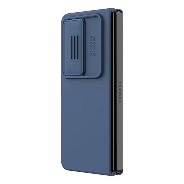 Nillkin Galaxy Z Fold 4 Mobilskal CamShield Silky - Blå