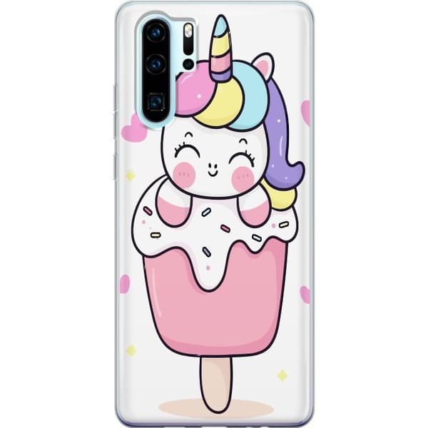 Mobilskal till Huawei P30 Pro med Glad enhörning