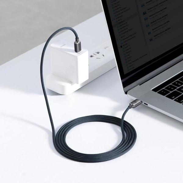 Baseus USB-C till USB-C-kabel 100W 2m - Svart