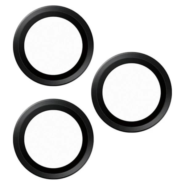PanzerGlass iPhone 16 Pro/16 Pro Max kameralinsedæksel hærdet glas Black