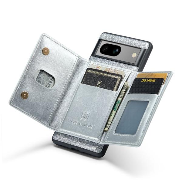 DG.MING M3 Series Mobilskal för Google Pixel 7a Glitter Silver