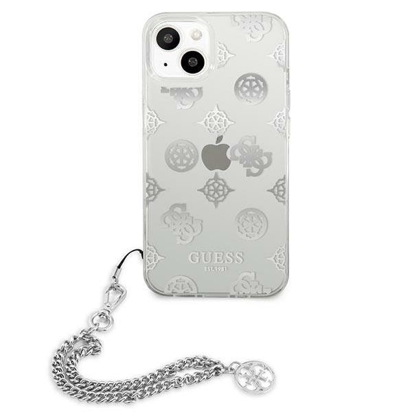 Guess Peony Chain Collection Skal iPhone 13 Mini - Silver Silver