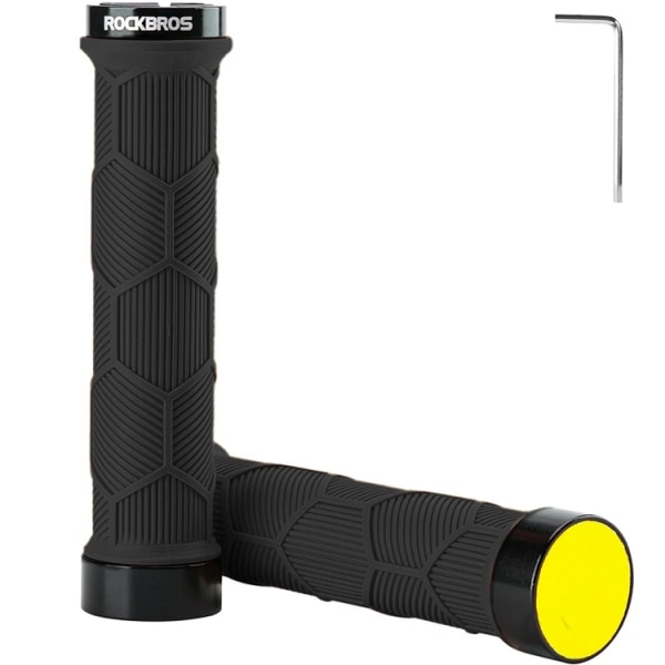 Rockbros Bicycle Greppar Med Reflector - Svart