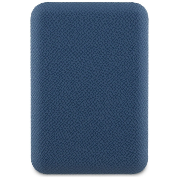 Guess MagSafe Trådlös Power Bank 5000mAh 15W USB-C Grained Triangle Inductive Blå