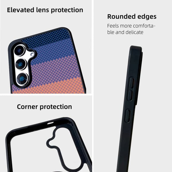 EYCASE Mobilskal för Samsung Galaxy S26 Plus Magnetiskt TPU - Sunset Glow