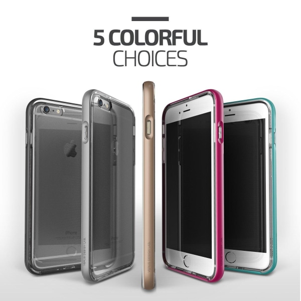 Verus Crystal Bumper Cover til Apple iPhone 6 / 6S - Hot Pink