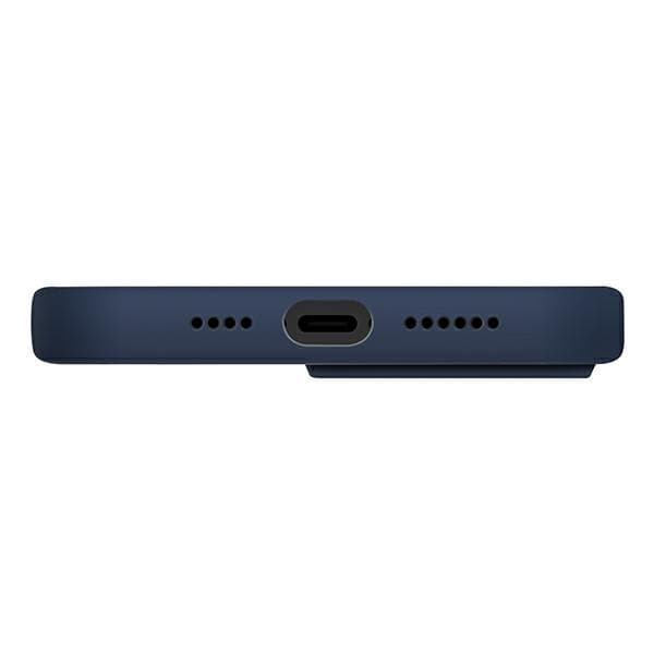 UNIQ Mobilskal till iPhone 14 Plus MagSafe Lino - Marinblå