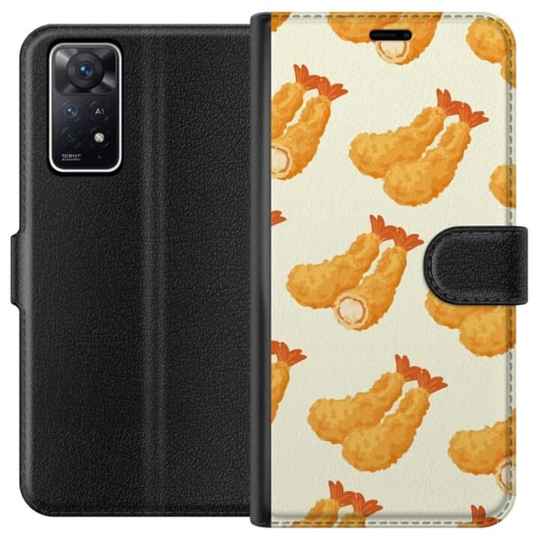 Plånboksfodral till Xiaomi Redmi Note 11 Pro 5G med Räkor