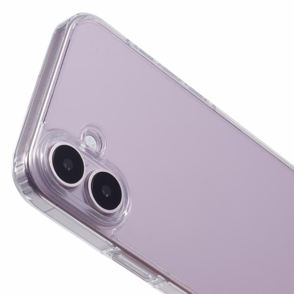 X-LEVEL Mobilskal till iPhone 16 Plus Akryl + Silikon Transparent