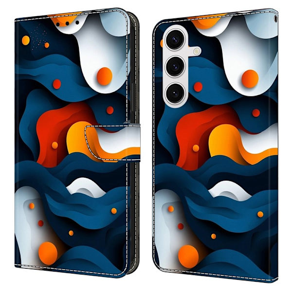 Samsung Galaxy S26 Plus Plånboksfodral Ställning Konstläder Gradient