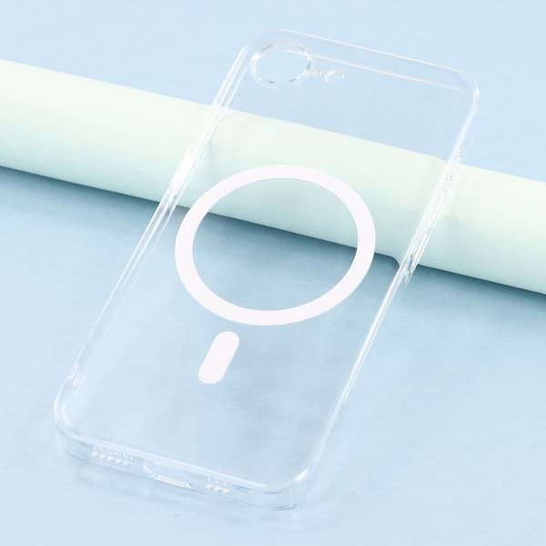 X-LEVEL Mobilskal till iPhone 16e MagSafe Transparent Slim Hard PC