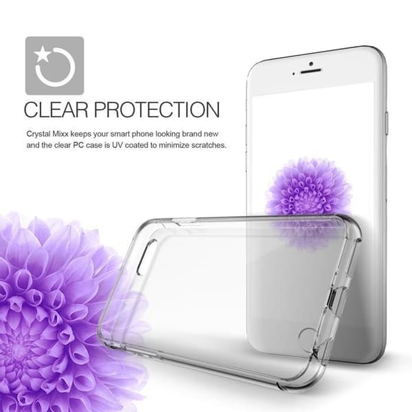 Verus Crystal Mixx skal till Apple iPhone 6(S) Plus - Clear Transparent