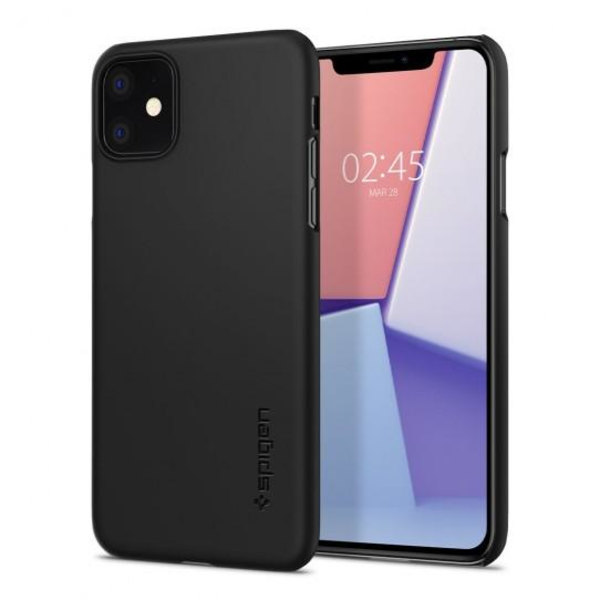 Spigen Thin Fit Cover til iPhone 11 - Sort