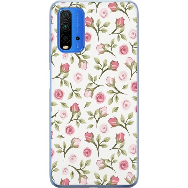 Mobilskal till Xiaomi Redmi 9T med Blommigt