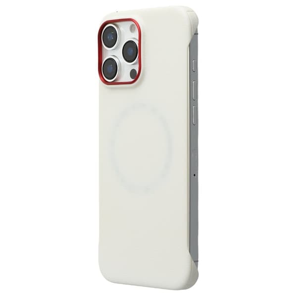 X-LEVEL Mobilskal till iPhone 15 Pro Max Magnetiskt PC + Metall Vit