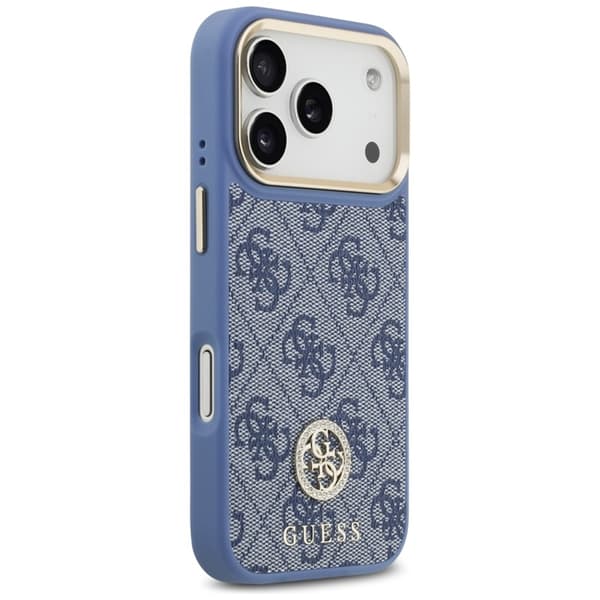 Guess Mobilskal till iPhone 17 Pro MagSafe 4G Strass Logo & Big Strap