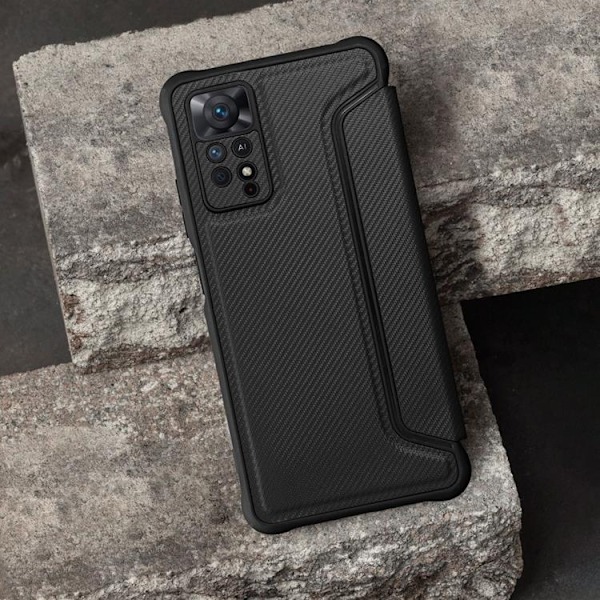 Xiaomi Redmi Note 13 4G Plånboksfodral Razor - Svart