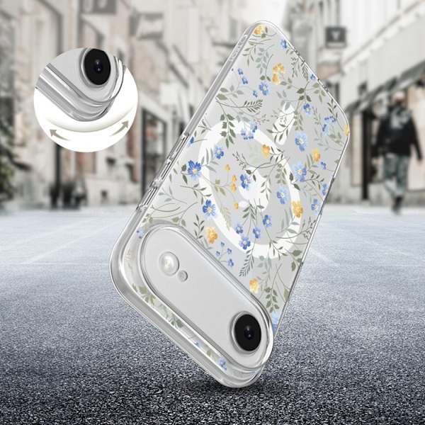 Tech-Protect Mobilskal till iPhone Air Magsafe Flexair - Spring Flowers