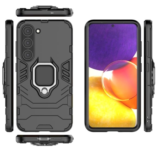 Galaxy S23 Cover Ringholder Armor Magnetic - Sort