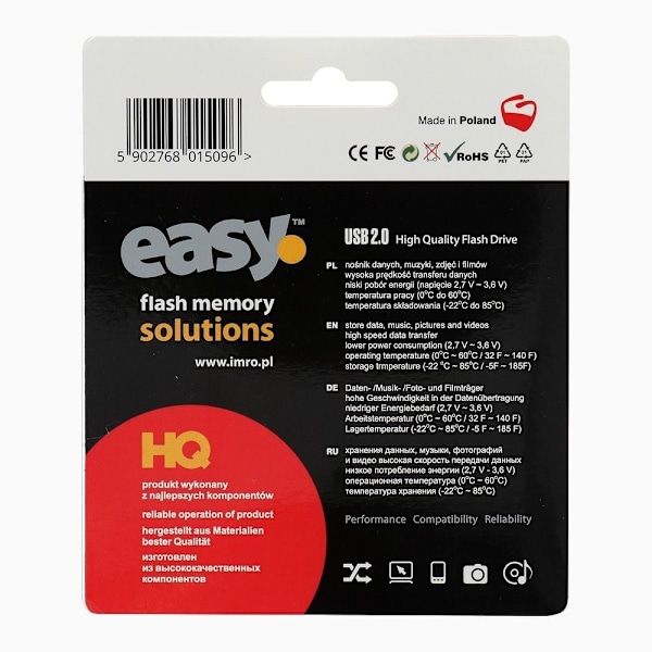 Imro Portable Memory Pendrive Easu (Eco) 64GB