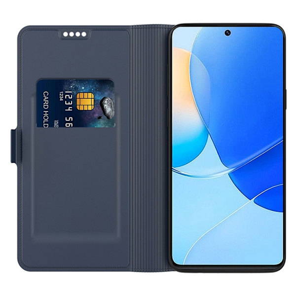 OnePlus Nord 5 Plånboksfodral Inner Shell Konstläder - Blå Blå