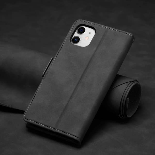 FORWENW F3-Series iPhone 11 Plånboksfodral Konstläder - Svart