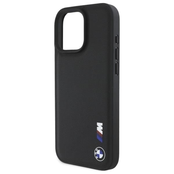 BMW Mobilskal till iPhone 16 Pro Max Smooth Rubber Logo - Svart Svart