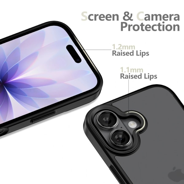 Tech-Protect Telefontaske til iPhone 17 Magsafe - Mat Sort Blå
