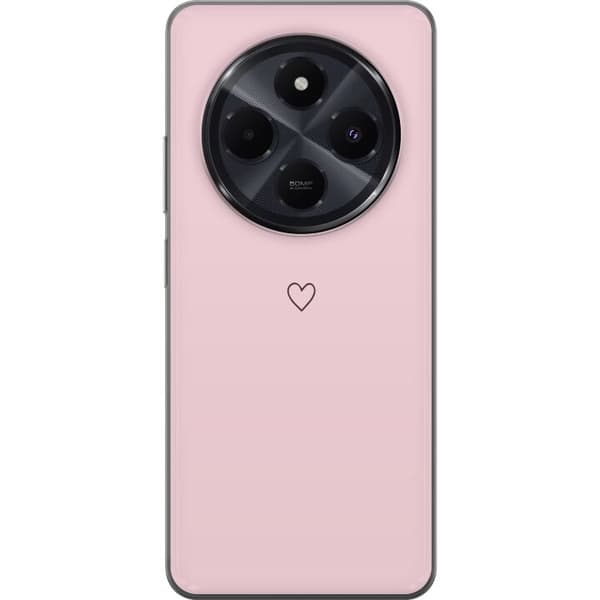 Telefontaske til Xiaomi Redmi A4 med lille hjerte