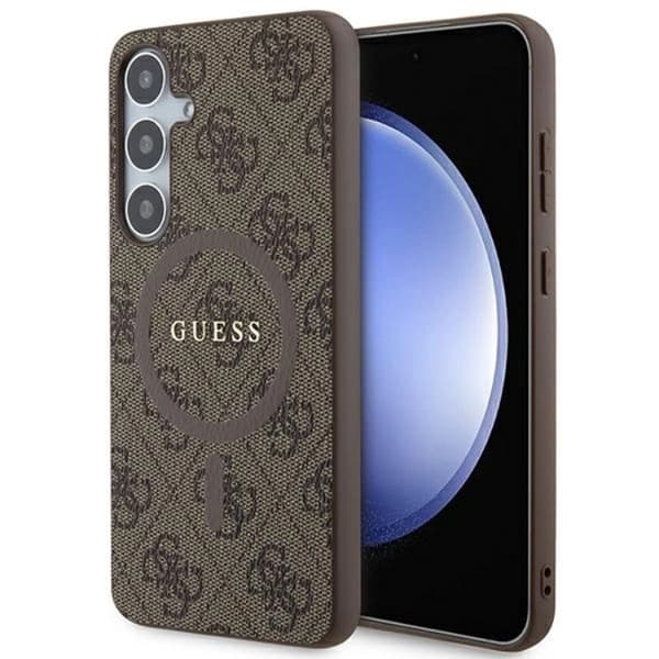 Guess Mobilskal till Galaxy S24 Plus Magsafe Collection - Brun Brun