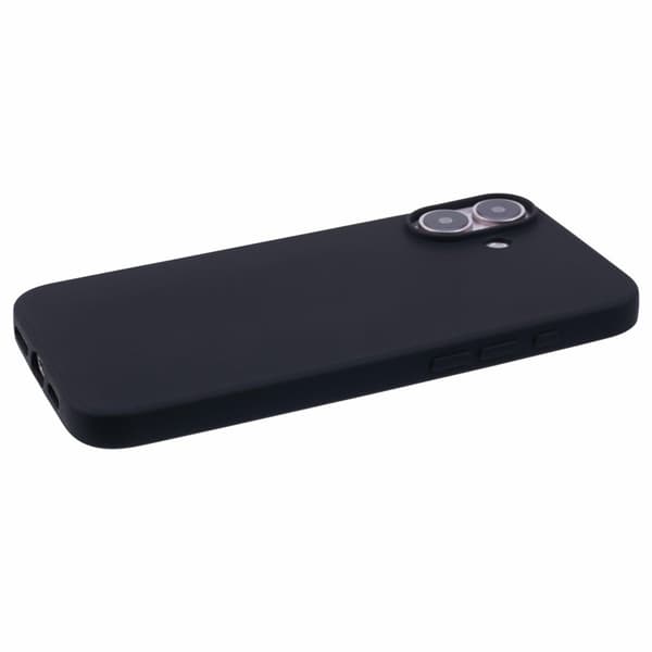 X-LEVEL Mobilskal till iPhone 16 Smooth Soft TPU - Svart