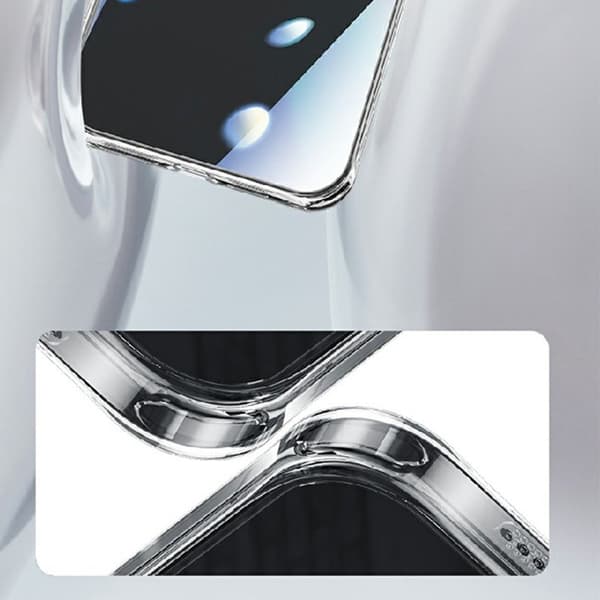 SULADA Mobilskal till iPhone 16 Pro Max TPU + Härdat Glas Transparent
