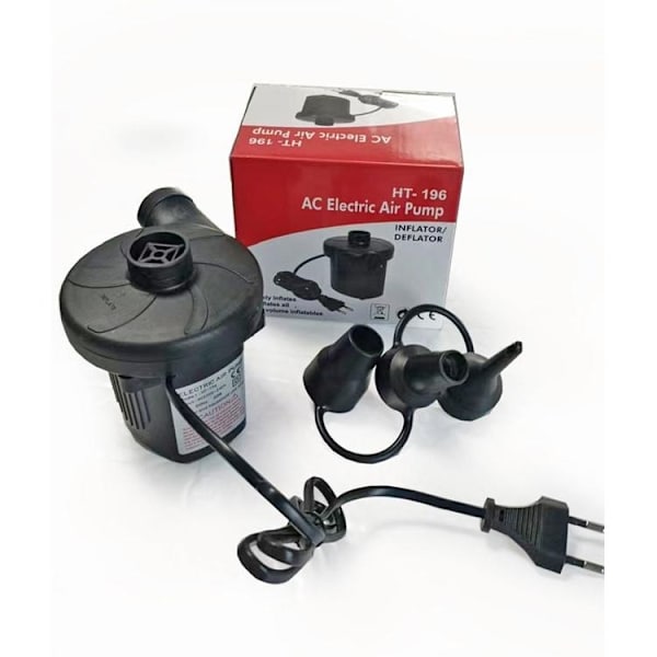 Elektrisk Uppblåsbar Pump HT-196 - Svart